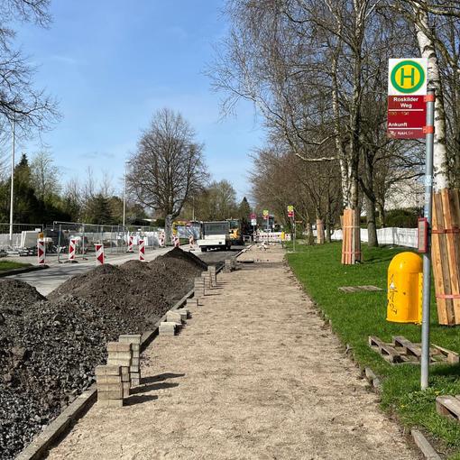 Baubeginn im Roskilder Weg