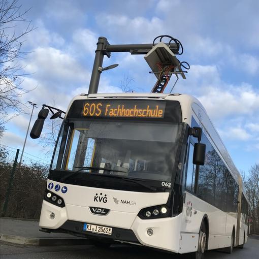 Die 7. Endhaltestelle ist elektrifiziert